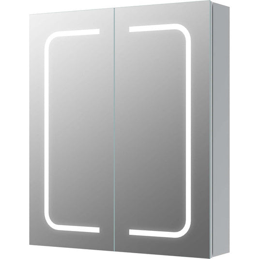 Ruby Roxie 600mm 2 Door Front-Lit LED Mirror Cabinet - RUBY106296 - Bathroom Shack