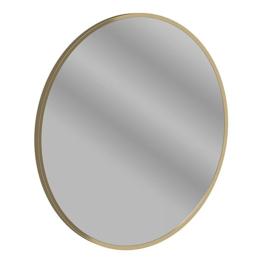 Ruby Sadie 500mm Round Mirror - Brushed Bronze - RUBY109003 - Bathroom Shack