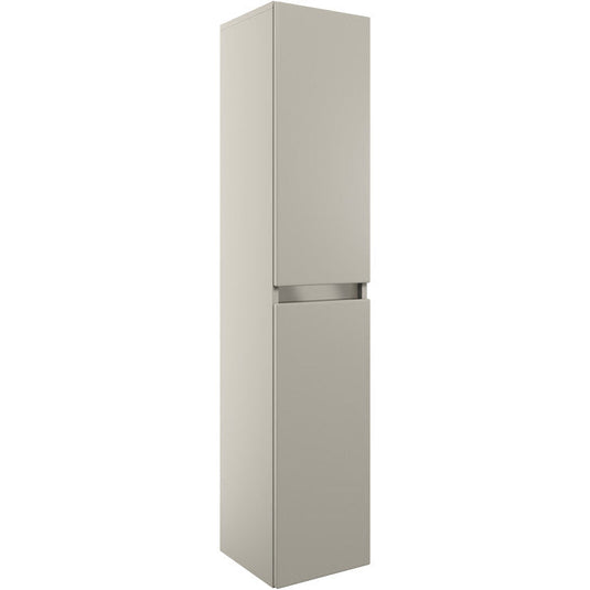 Ruby Sasha 300mm 2 Door Wall Hung Tall Unit - Latte - RUBY101548 - Bathroom Shack