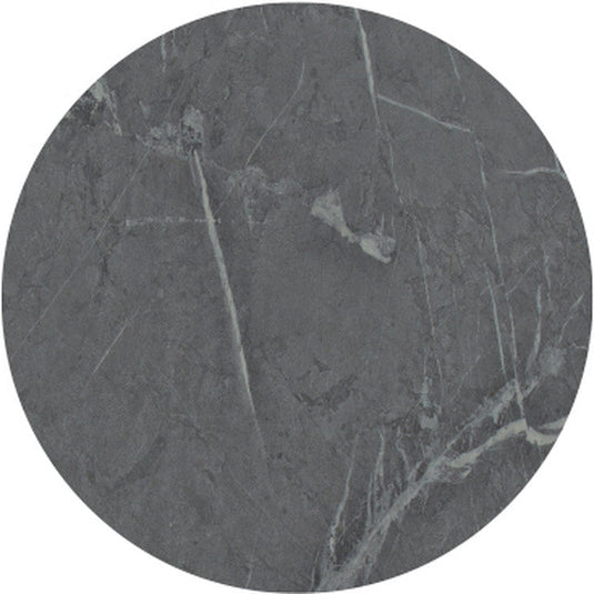 Ruby Smokey 800mm Wall Hung Grey Marble Basin Shelf & Brushed Bronze Bottle Trap - RUBY108909 - Bathroom Shack