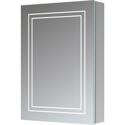 Ruby Toby 500mm 1 Door Front-Lit LED Mirror Cabinet - RUBY106299 - Bathroom Shack