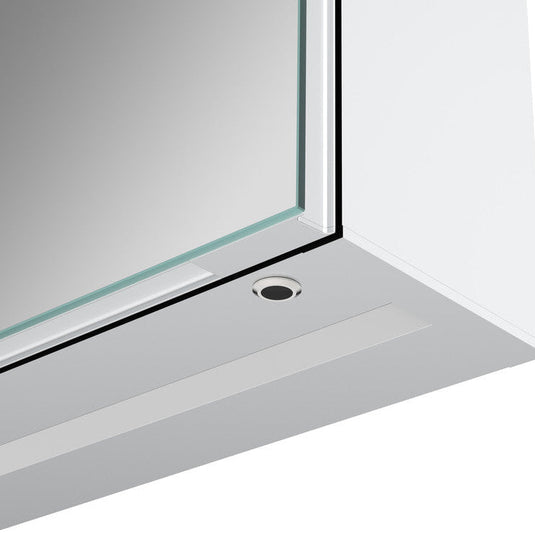 Ruby Toby 600mm 2 Door Front-Lit LED Mirror Cabinet - RUBY106300 - Bathroom Shack