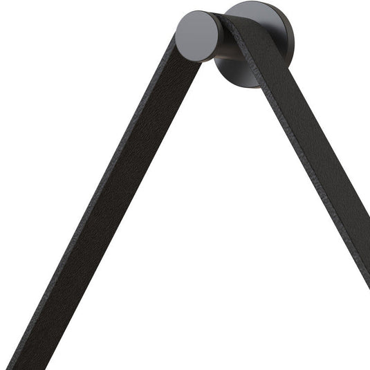 Ruby Xena 600mm Round Mirror - Matt Black - RUBY106271 - Bathroom Shack