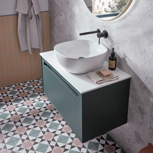 Tavistock Acumen 800mm Worktop - Arctic White - ACUWT8S.AR - Bathroom Shack