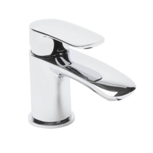 Tavistock Avid Mini Basin Mixer Tap with Click Waste - Chrome - Bathroom Shack