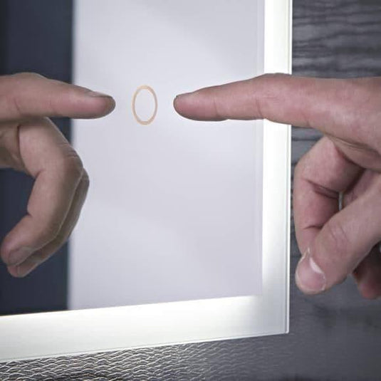 Tavistock Beta 450 Touch Control LED Mirror - Chrome - Bathroom Shack