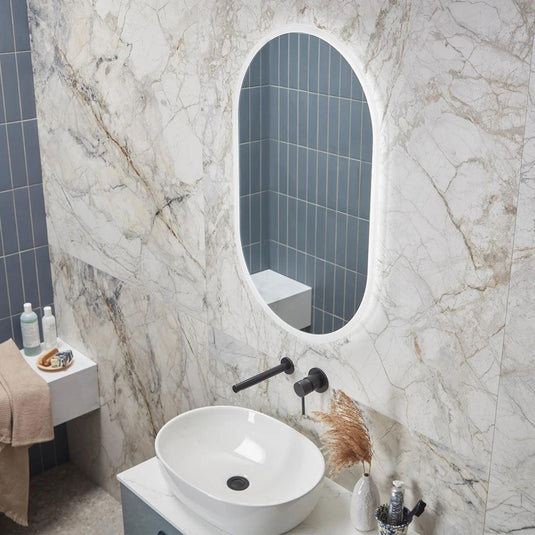 Tavistock Beta 500 x600mm Pill Illuminated Mirror - Bathroom Shack