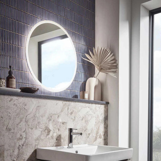 Tavistock Beta Touch Control Round Illuminated Mirror 600mm - Bathroom Shack