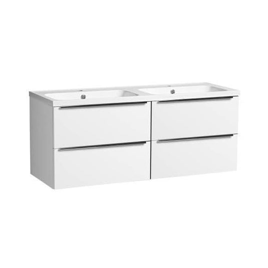 Tavistock Cadence 1200mm Wall Hung Vanity Unit - Gloss White - CA600W.Wx2 - Bathroom Shack