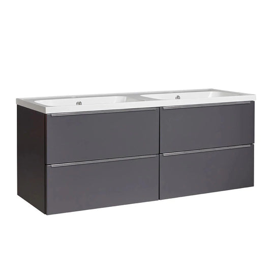 Tavistock Cadence 1200mm Wall Hung Vanity Unit - Storm Grey - CA600W.SGx2 - Bathroom Shack