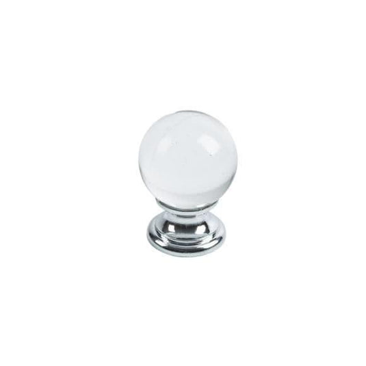 Tavistock Clara 26mm Knob - Chrome - Bathroom Shack