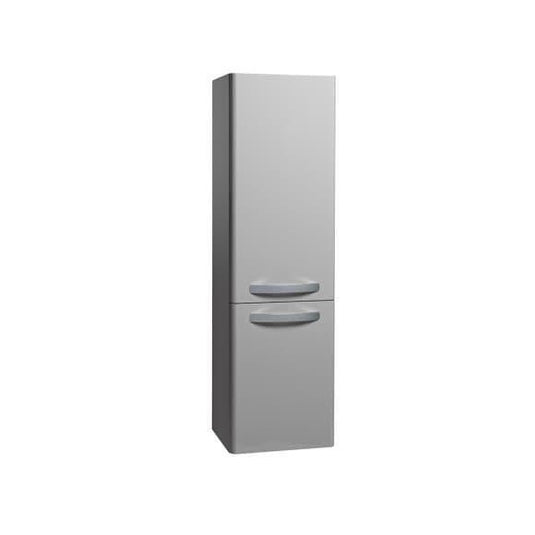 Tavistock Compass 350mm Wall Hung Storage Unit - Gloss Light Grey - Bathroom Shack