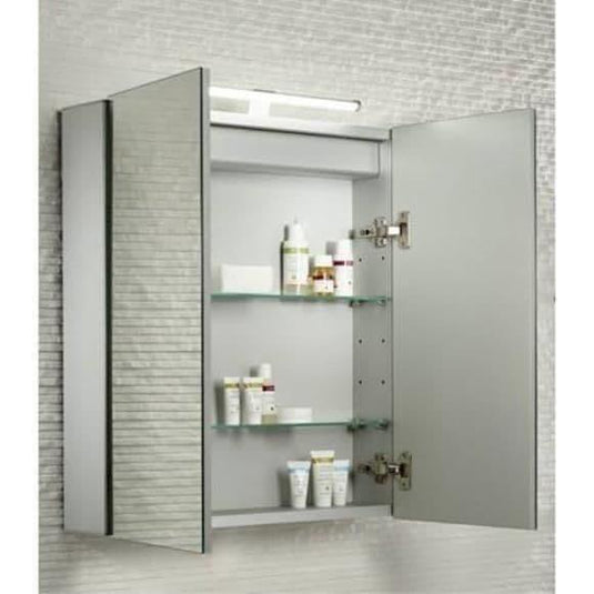 Tavistock Conduct 600 Mirror Cabinet - Chrome - Bathroom Shack