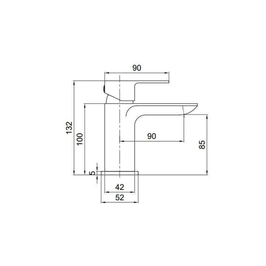 Tavistock Haze Basin Mixer Tap with Click Waste - Chrome - Bathroom Shack