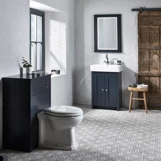 Tavistock Lansdown 600mm Frame For Illuminated Mirror - Matt Dark Grey - LAN55MF.DGM - Bathroom Shack