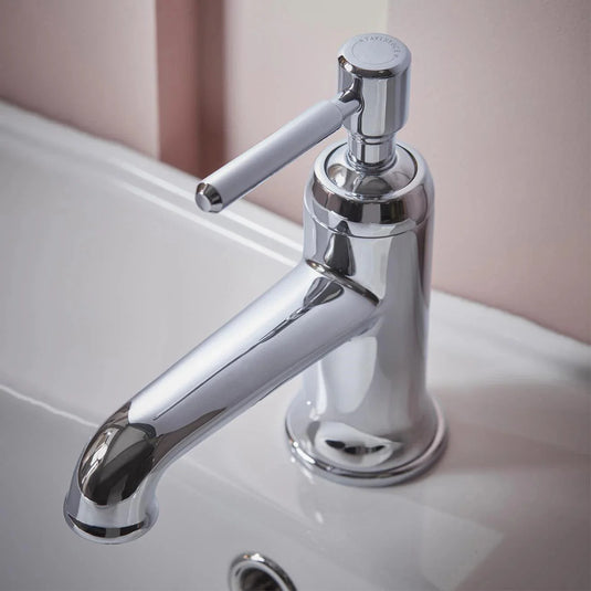 Tavistock Marston Single Lever Basin Mono Mixer Tap Chrome - Bathroom Shack