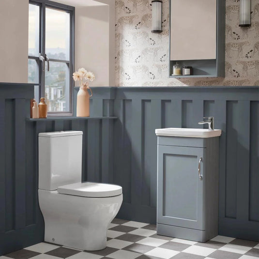 Tavistock Marston Wall Mirror Cabinet Matt Spruce 460mm - Bathroom Shack