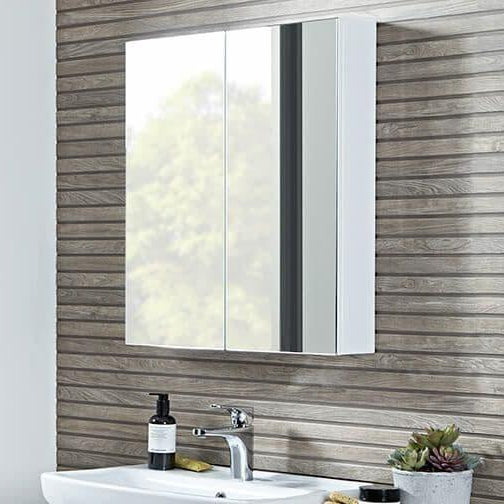 Tavistock Observe 600 Double Door Mirror Cabinet - Chrome - Bathroom Shack
