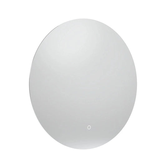 Tavistock Portal Illuminated Round Mirror 600mm - Bathroom Shack