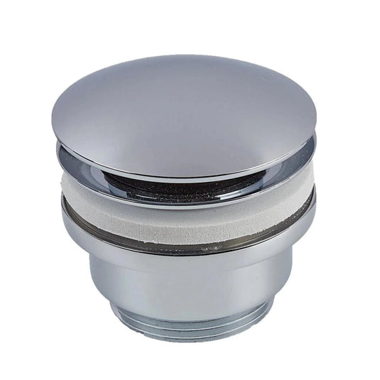 Tavistock Universal Slotted / Solid Click Basin Waste Chrome - Bathroom Shack