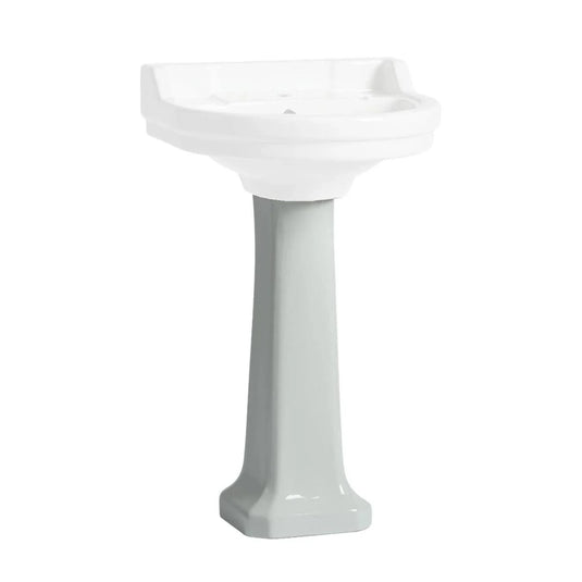 Tavistock Vitoria Pedestal - White - PE850S - Bathroom Shack