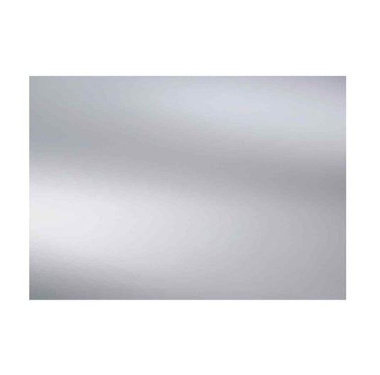 The White Space Rectangle Non-Illuminated Bathroom Mirror - 700mm H x 1000mm W - Chrome - Bathroom Shack