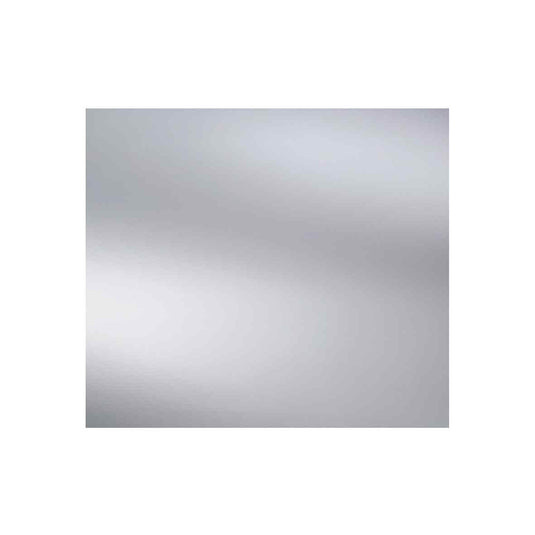 The White Space Rectangle Non-Illuminated Bathroom Mirror - 700mm H x 800mm W - Chrome - Bathroom Shack