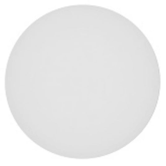 The White Space Round Bathroom Mirror 400mm H x 400mm W - Non-Illuminated - Chrome - Bathroom Shack