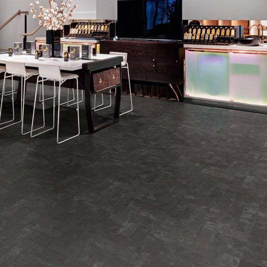 TLC Massimo Invent in Black Slate Parquet 5340 - £28 per sqm - Bathroom Shack