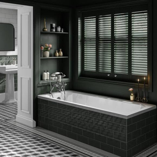 Trojan Art Deco 1700 x 700mm Trojancast Single Ended Bath - Bathroom Shack