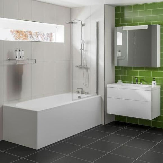 Trojan Cascade 1700 x 700mm Trojancast Single Ended Bath - Bathroom Shack