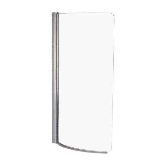 Trojan Concert P Shape 1600mm Trojancast Shower Bath with Panel & Screen (RH) - Bathroom Shack
