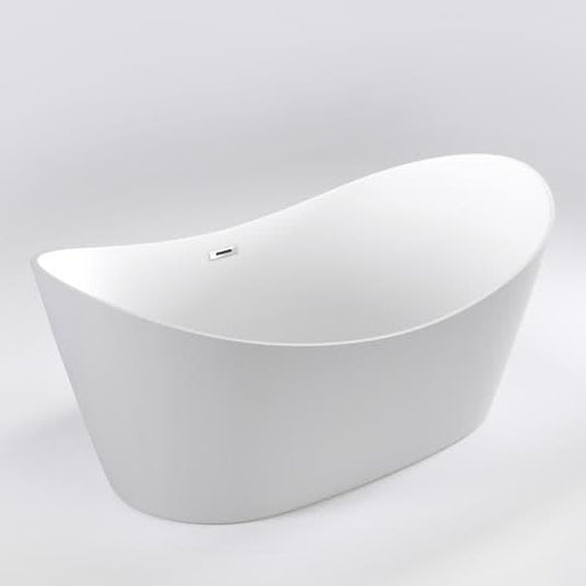 Trojan Emerald 1700mm Freestanding Double Slipper Bath - Bathroom Shack