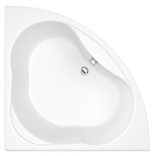 Trojan Laguna 1350mm Trojancast Corner Bath & Panel - Bathroom Shack