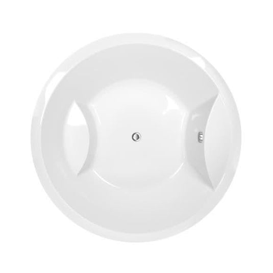 Trojan Oasis 1800mm Round Inset Super Deep Bath - Bathroom Shack
