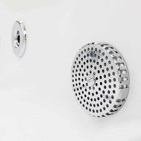 Trojan Orlando 1500 x 1020mm 8 Jet Whirlpool Corner Bath & Waste (RH) - Bathroom Shack