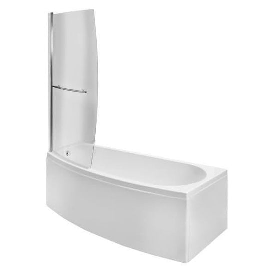 Trojan Space Saver Shower Bath with Panel & Bath Screen (LH) - Bathroom Shack