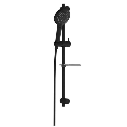Vitra Bliss 3 Function Slide Rail Kit - Matt Black - Bathroom Shack