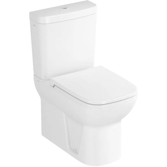 Vitra S20 Closed Back Close Coupled Toilet - 5512WH - Bathroom Shack