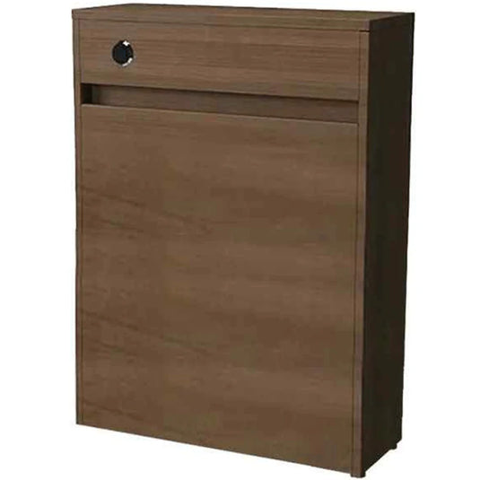 Vitra S50 Floor-Standing Back to Wall WC Unit with Concealed Cistern - 600mm Wide - Oak - Bathroom Shack